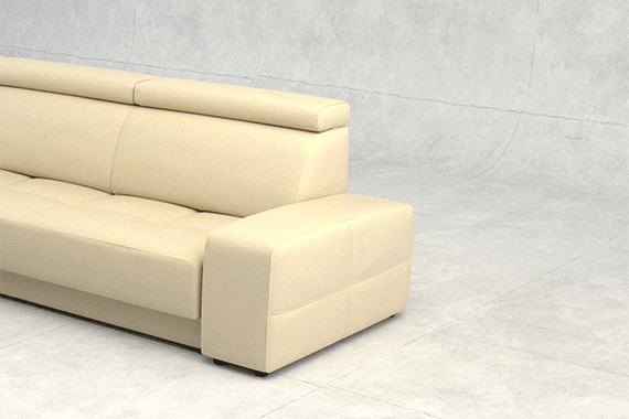 Nastavljiv vzglavnik za maksimalno udobje.