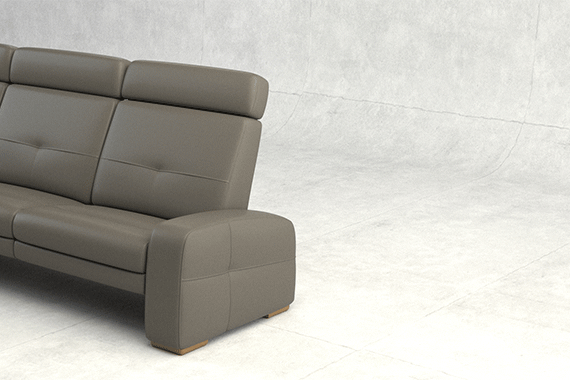 Nastavljiv vzglavnik za maksimalno udobje.