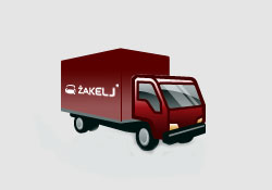 Dostava izdelkov Žakelj