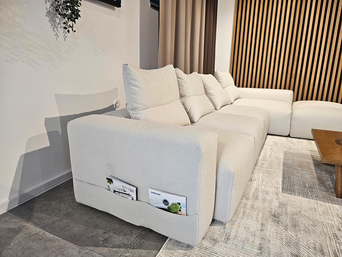 Sedežna garnitura CUBIAN SOFT Mehka in udobna sedežna